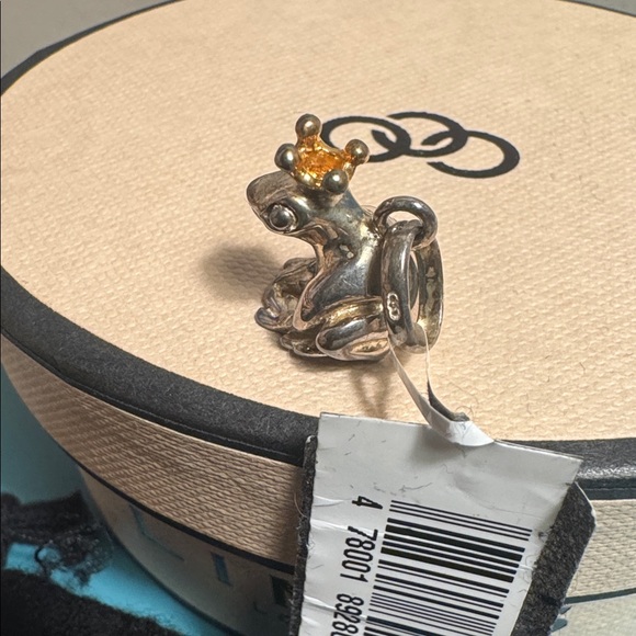 Links of London Sterling Silver Prince Frog Charm (925) NWT - Picture 5 of 5